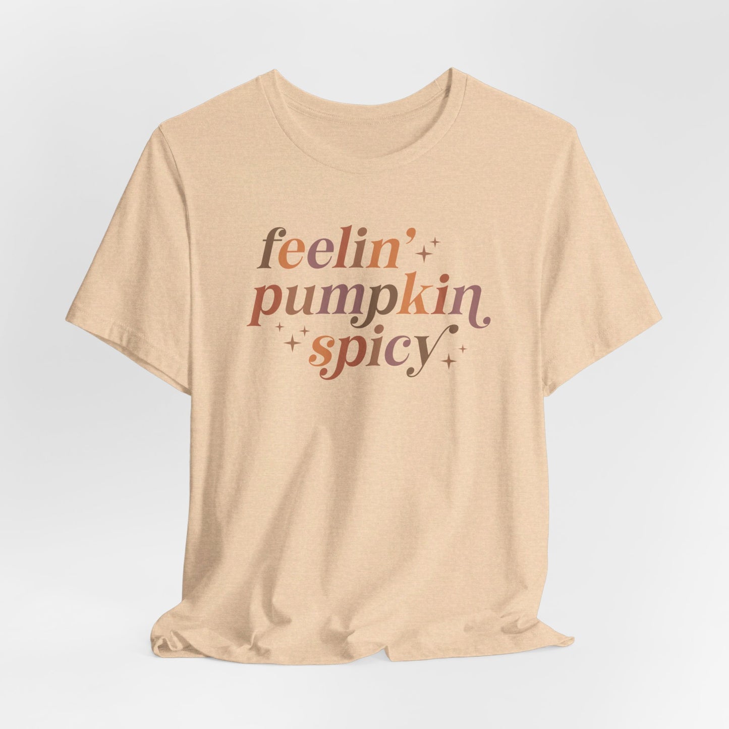 Feeling Pumpkin Spicy Unisex Jersey Short Sleeve Tee