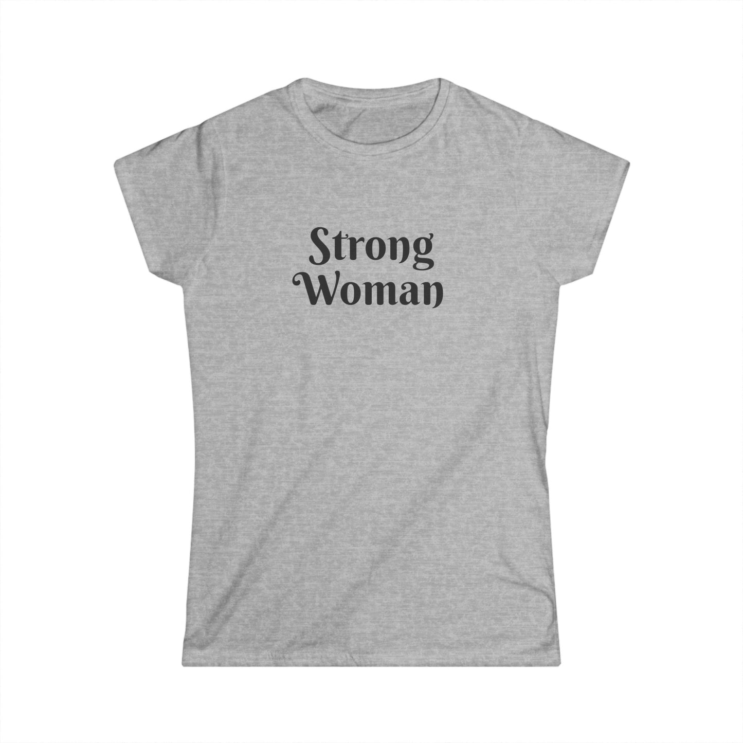 Strong Woman Softstyle Tee