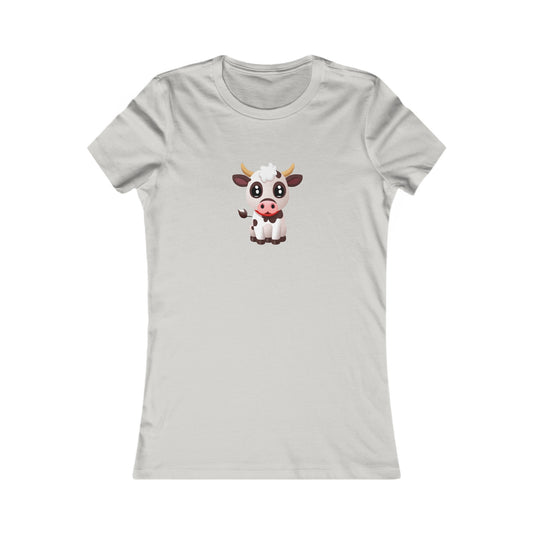 Women's Cow Favorite Tee