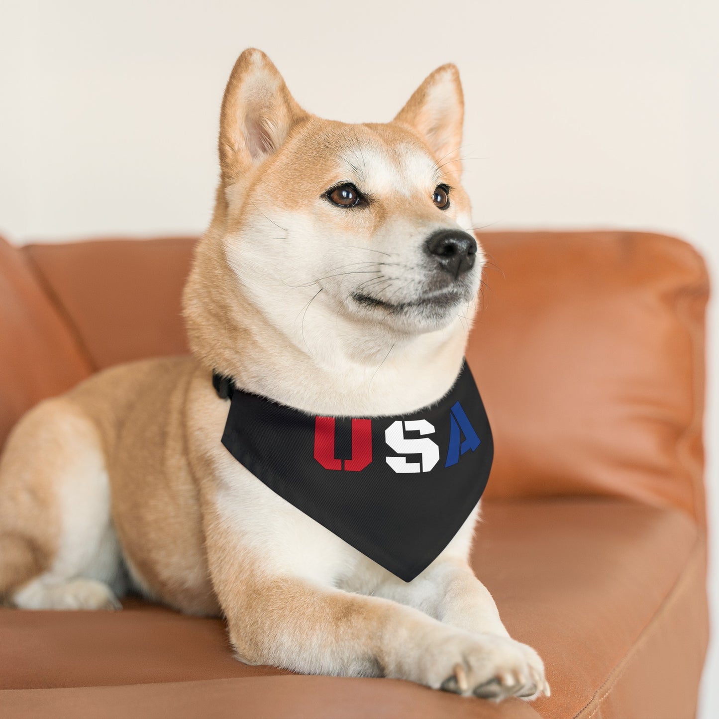 USA Pet Bandana Collar