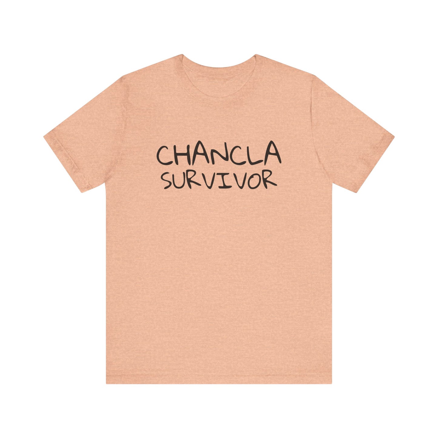 Chancla Survivor Unisex Jersey Short Sleeve Tee