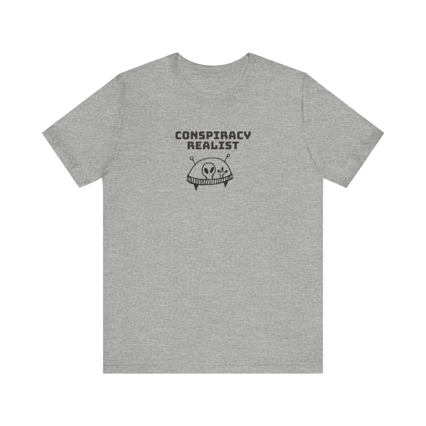 Conspiracy Realist Unisex Jersey Short Sleeve Tee. **BEST SELLER**