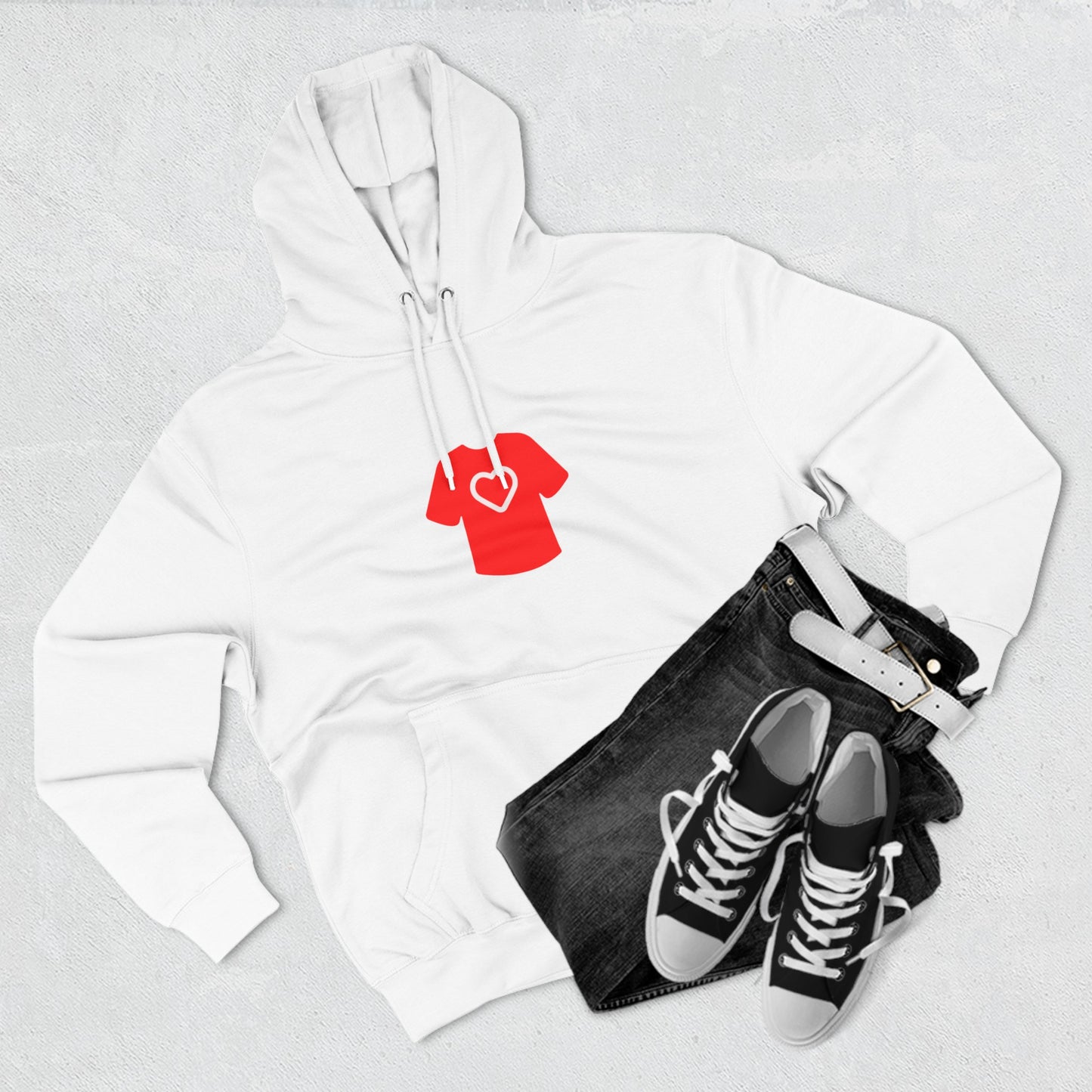 Stixify Three-Panel Fleece Hoodie