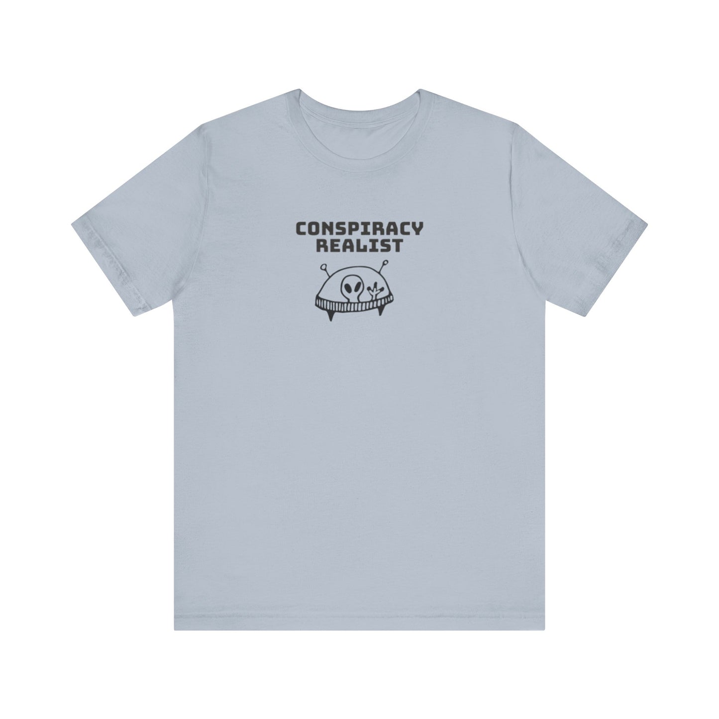 Conspiracy Realist Unisex Jersey Short Sleeve Tee. **BEST SELLER**