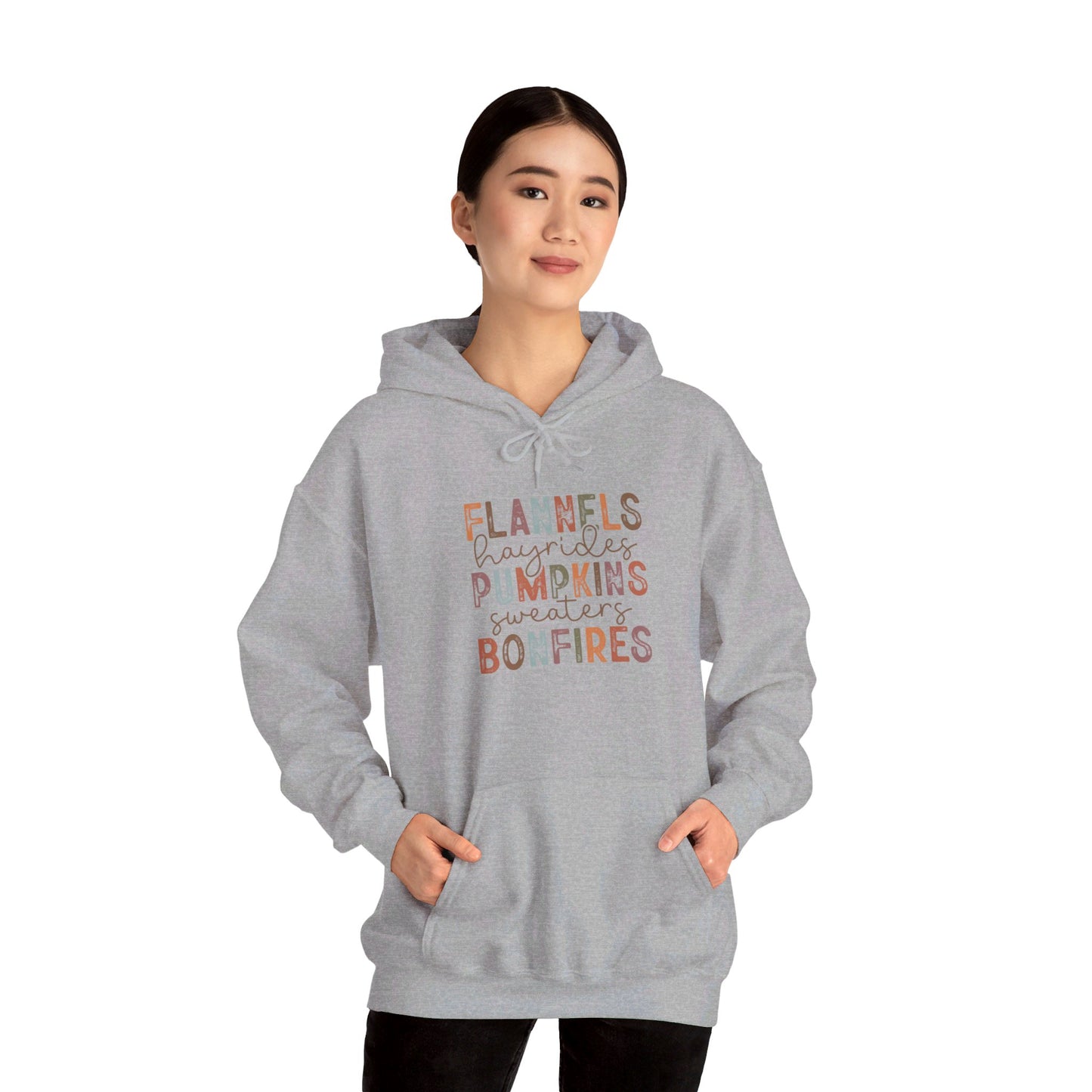 Fall things Unisex Heavy Blend™ Hooded Sweatshirt