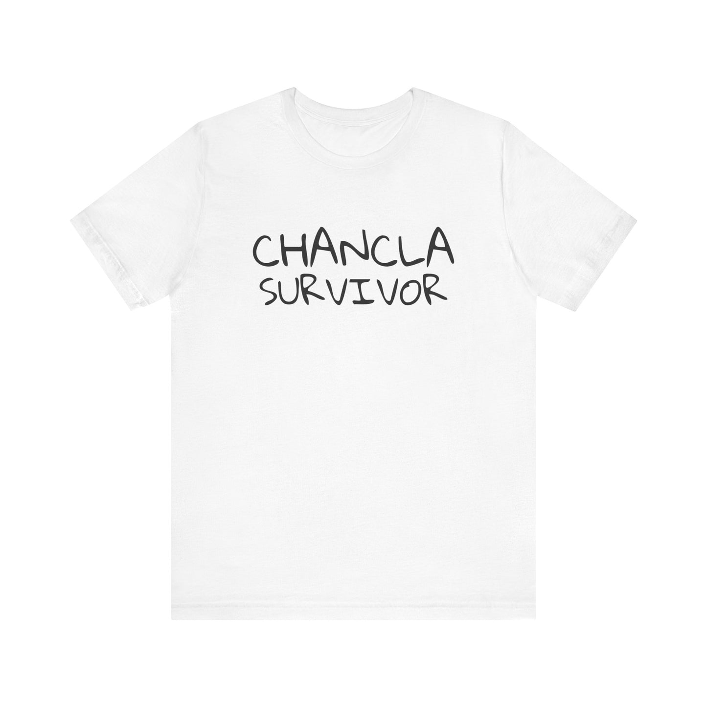 Chancla Survivor Unisex Jersey Short Sleeve Tee