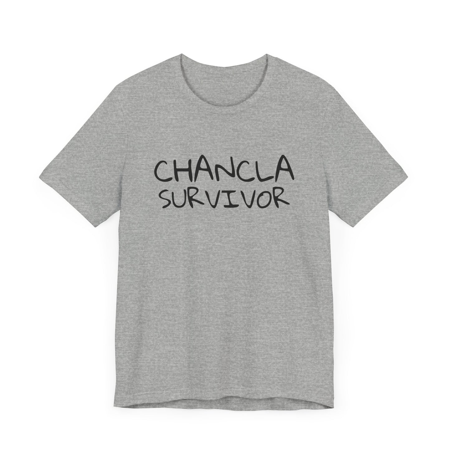 Chancla Survivor Unisex Jersey Short Sleeve Tee