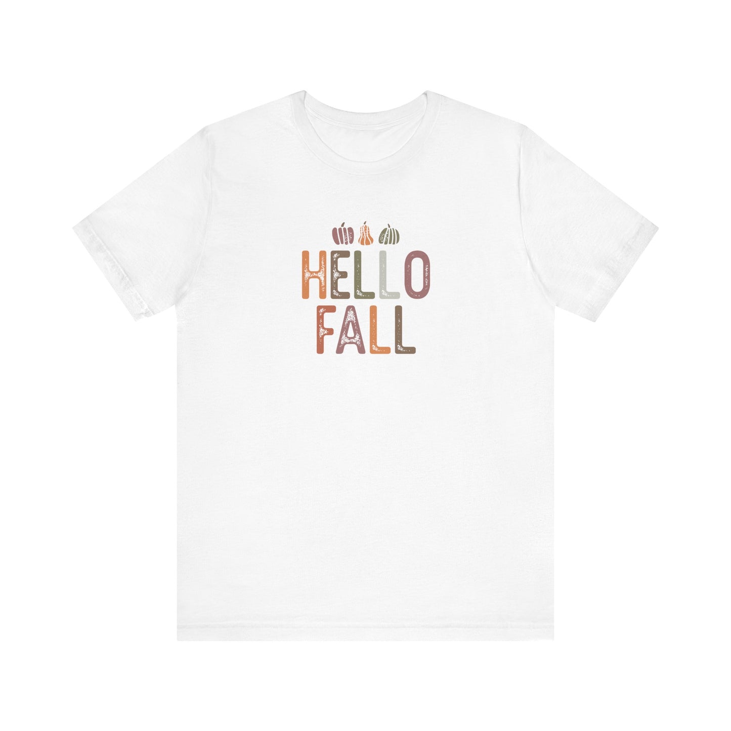 Hello Fall Unisex Jersey Short Sleeve Tee