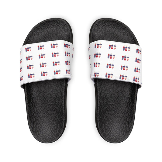 Americana Women's PU Slide Sandals