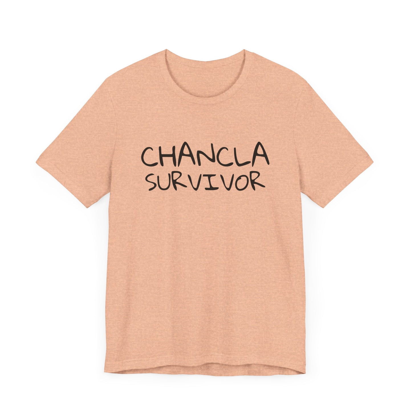 Chancla Survivor Unisex Jersey Short Sleeve Tee