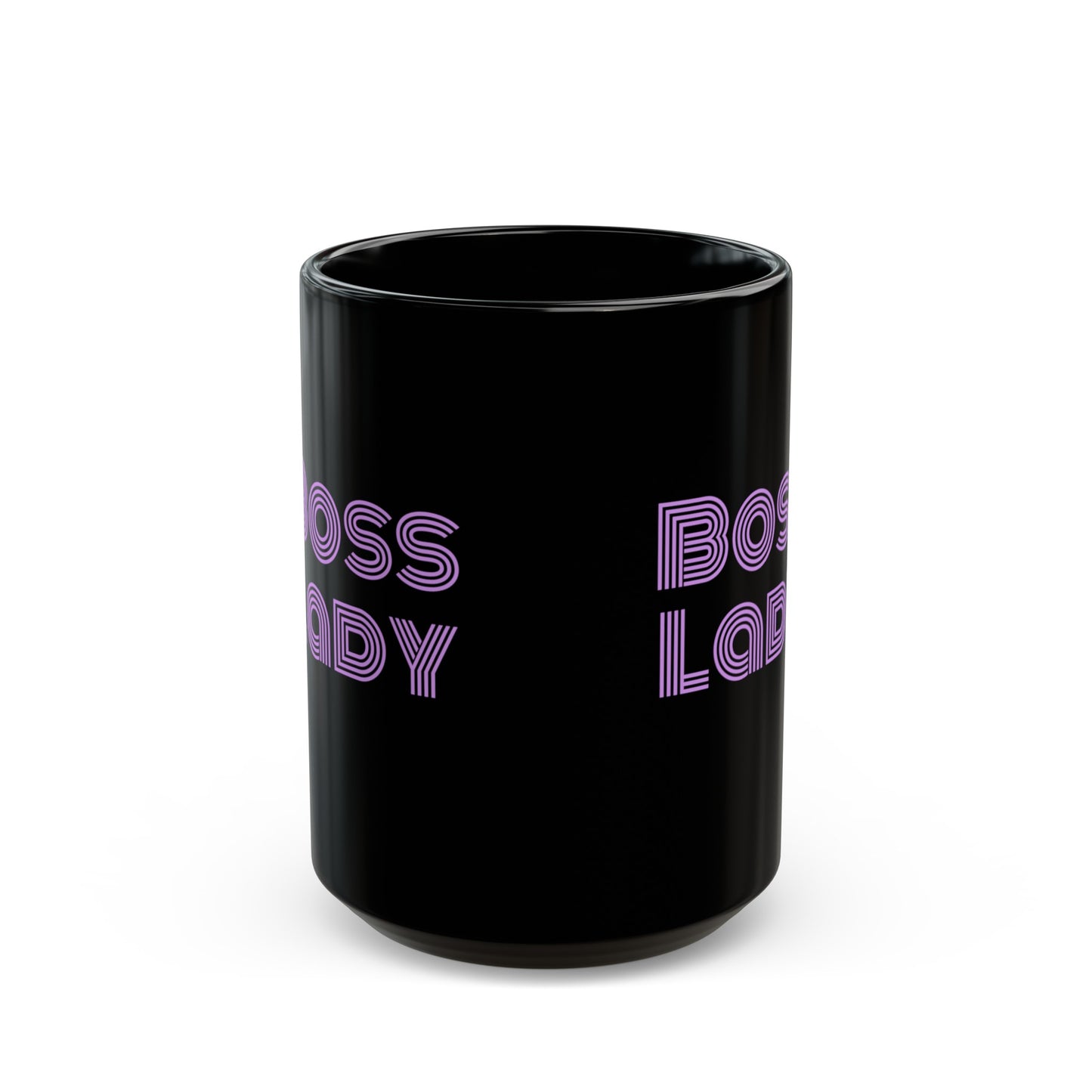 Boss Lady Black Mug (11oz, 15oz)