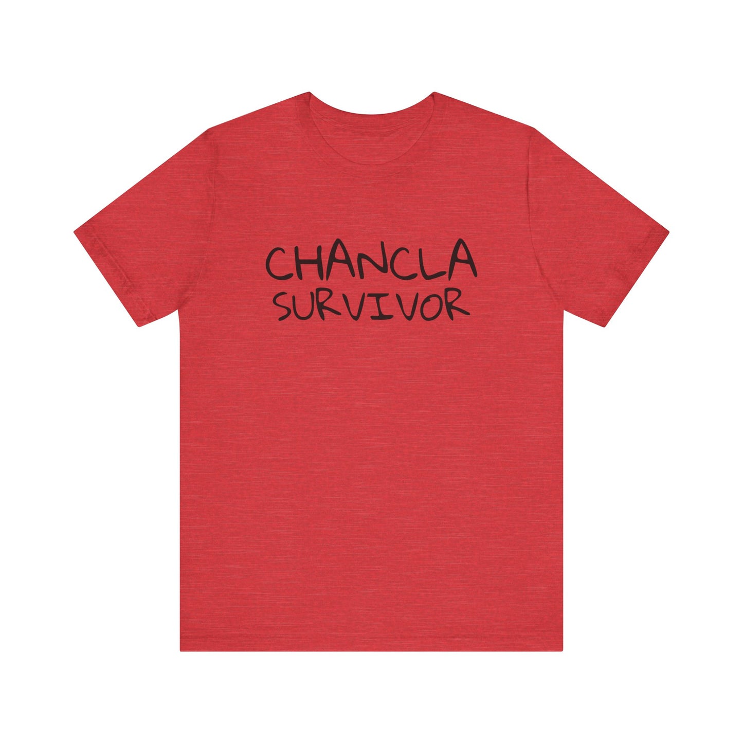 Chancla Survivor Unisex Jersey Short Sleeve Tee