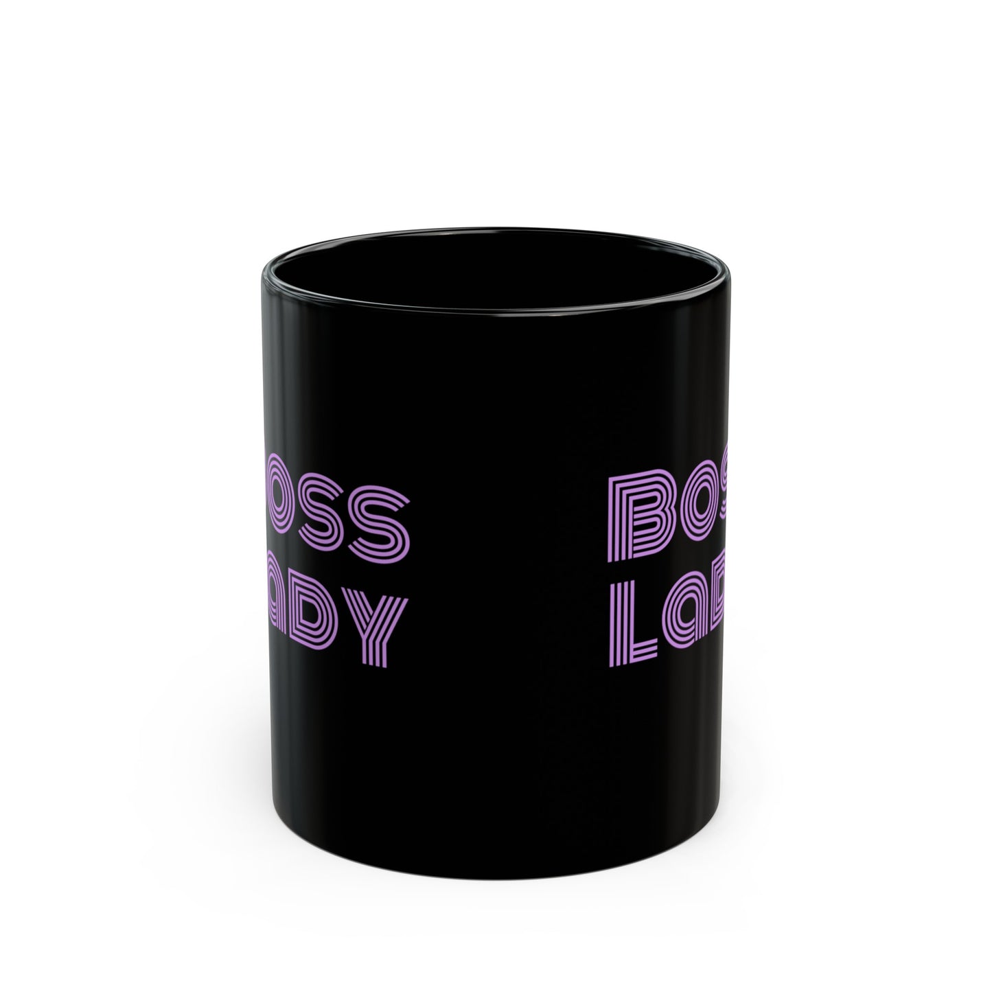 Boss Lady Black Mug (11oz, 15oz)