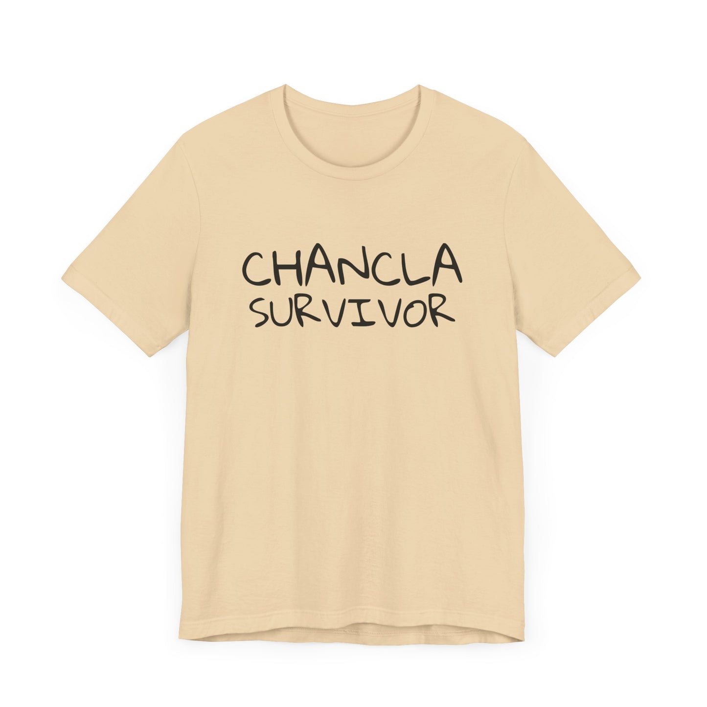 Chancla Survivor Unisex Jersey Short Sleeve Tee