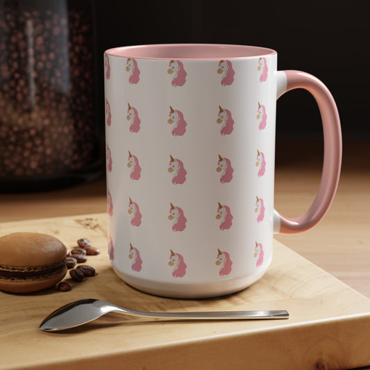 Unicorn Accent Coffee Mug (11, 15oz)