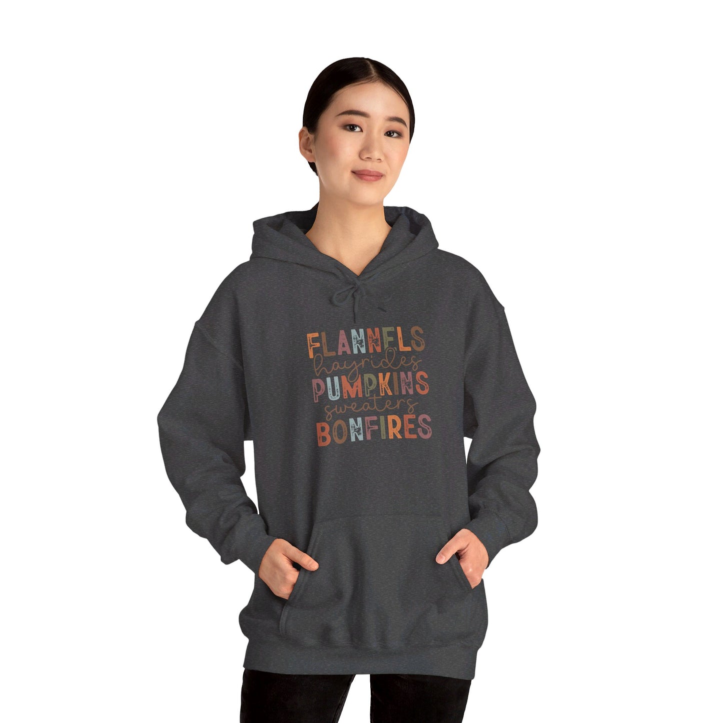 Fall things Unisex Heavy Blend™ Hooded Sweatshirt