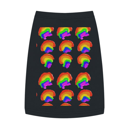 Abby's rainbow Pet Tank Top