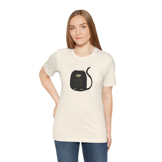 Cat Unisex Jersey Short Sleeve Tee