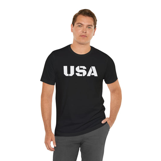 USA Unisex Jersey Short Sleeve Tee