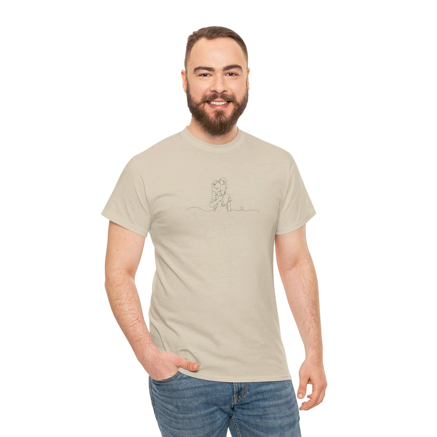 Father & Son Unisex Heavy Cotton Tee