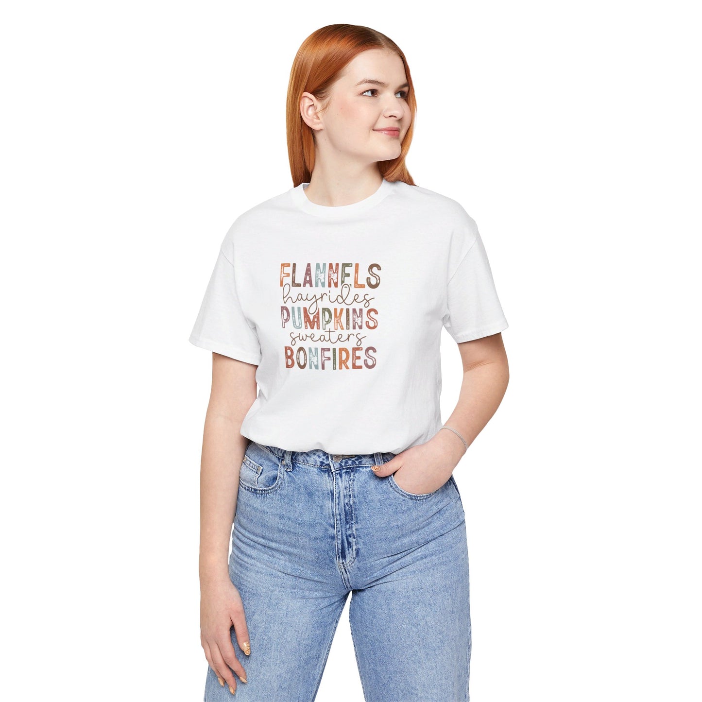 Fall Things Unisex Jersey Short Sleeve Tee