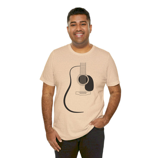 Guitar Unisex Jersey Short Sleeve Tee