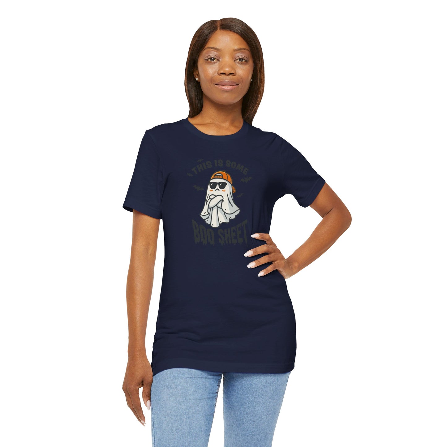 Boo Sheet Unisex Jersey Short Sleeve Tee