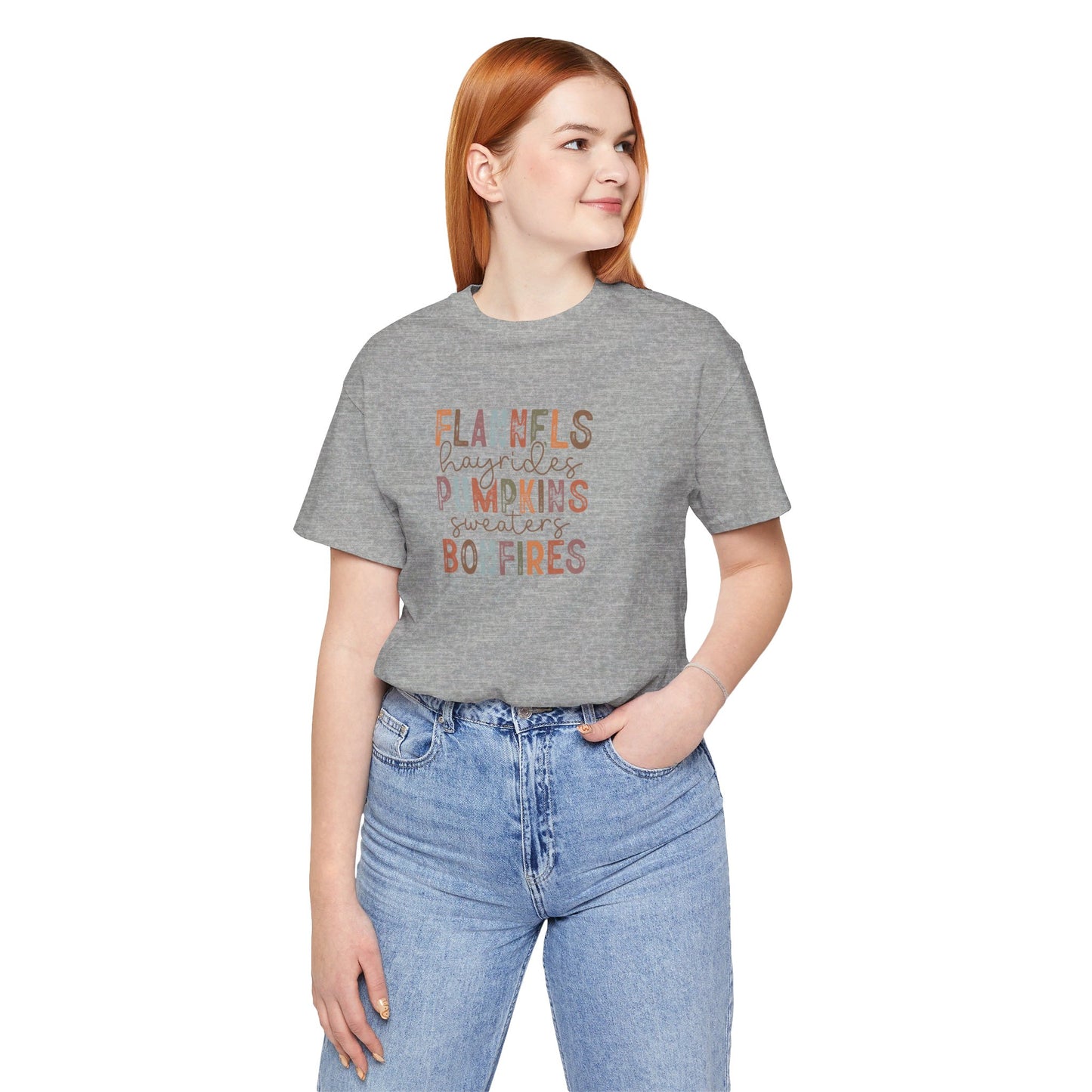 Fall Things Unisex Jersey Short Sleeve Tee