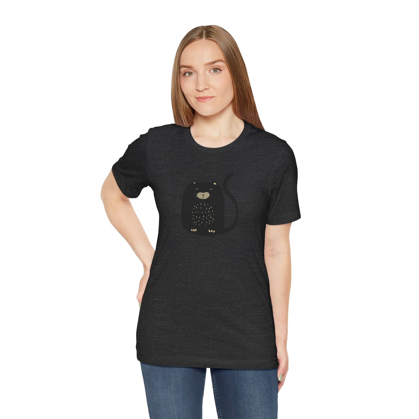 Cat Unisex Jersey Short Sleeve Tee