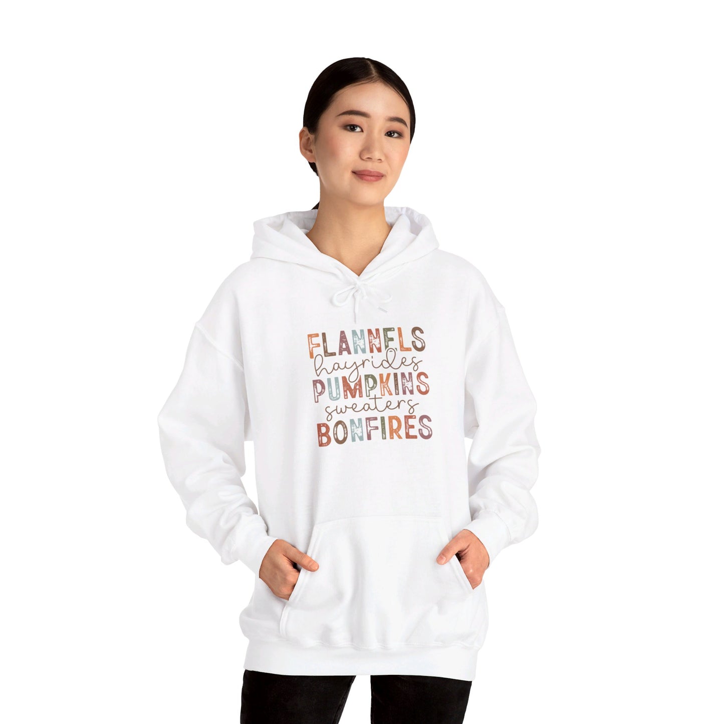 Fall things Unisex Heavy Blend™ Hooded Sweatshirt