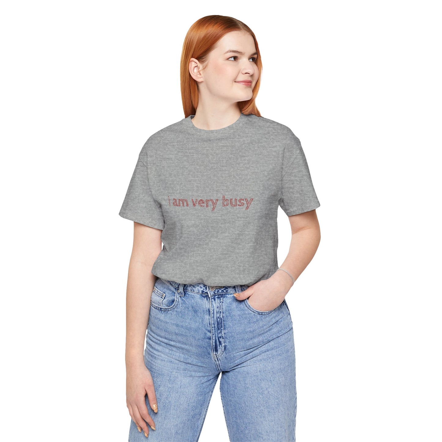 Busy Unisex Jersey Short Sleeve Tee