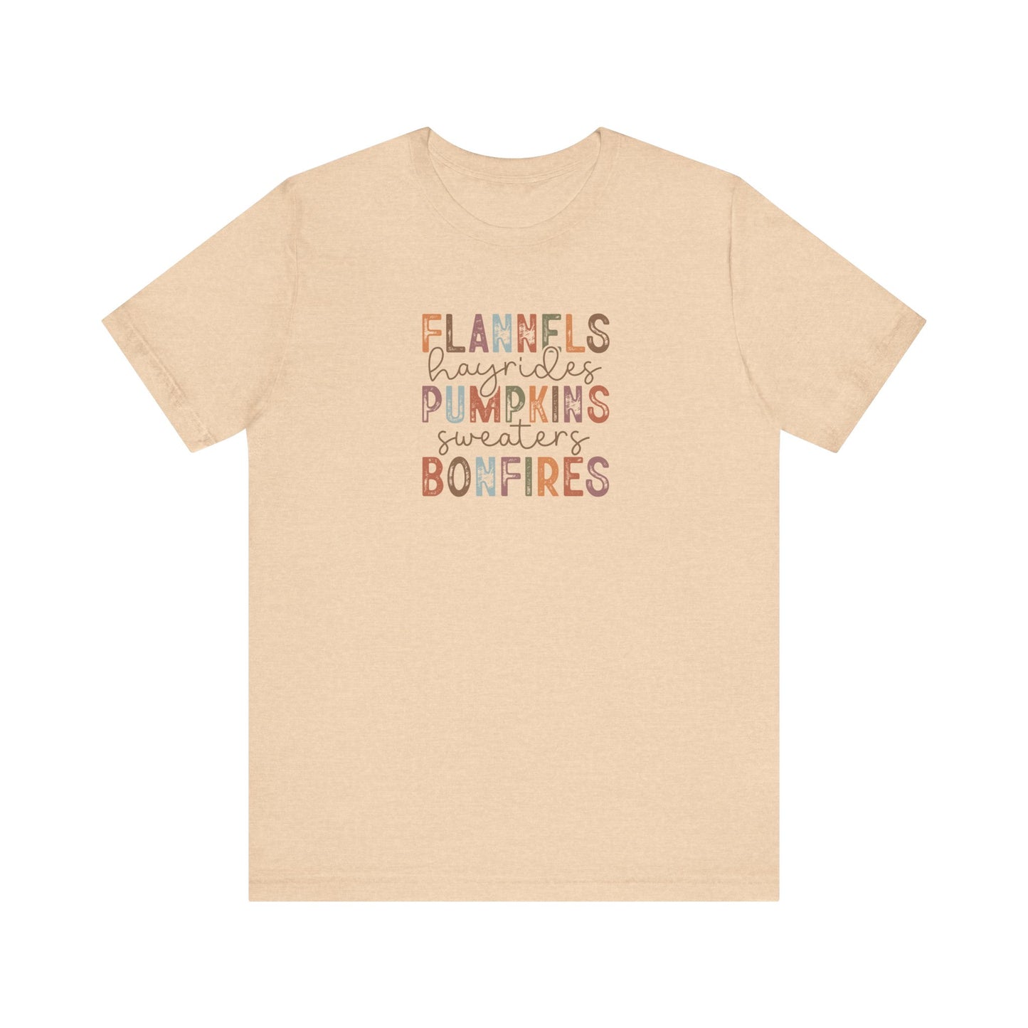 Fall Things Unisex Jersey Short Sleeve Tee