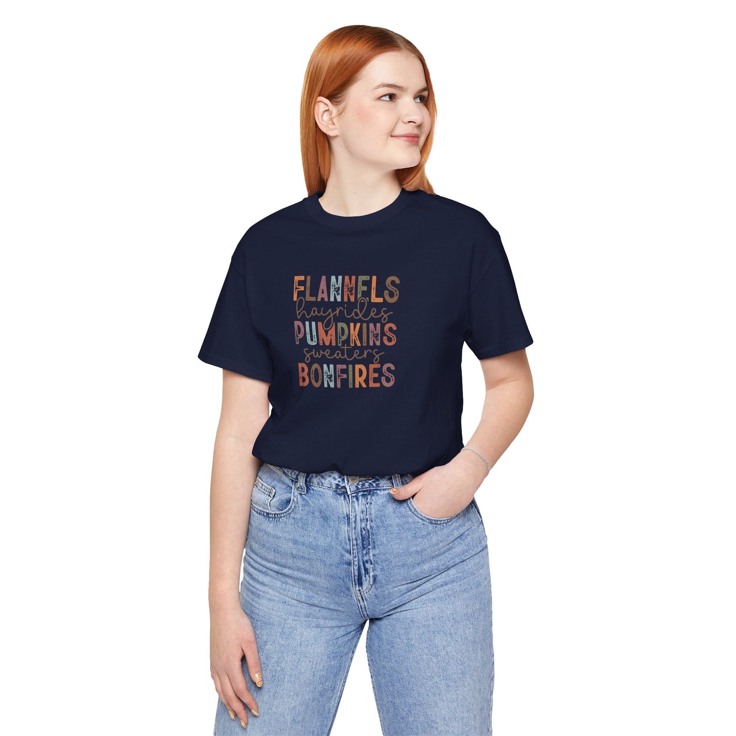 Fall Things Unisex Jersey Short Sleeve Tee