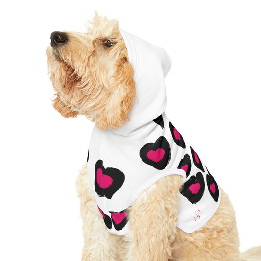 Hearts Pet Hoodie