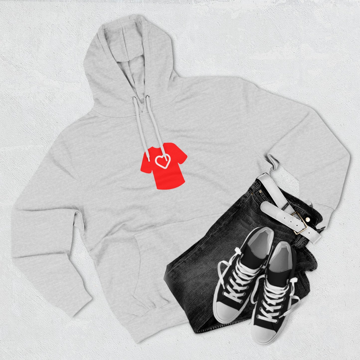 Stixify Three-Panel Fleece Hoodie