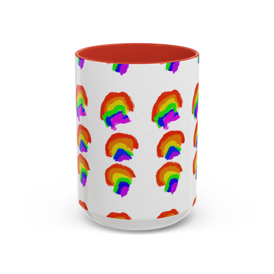 Abby's rainbows Accent Coffee Mug (11, 15oz)