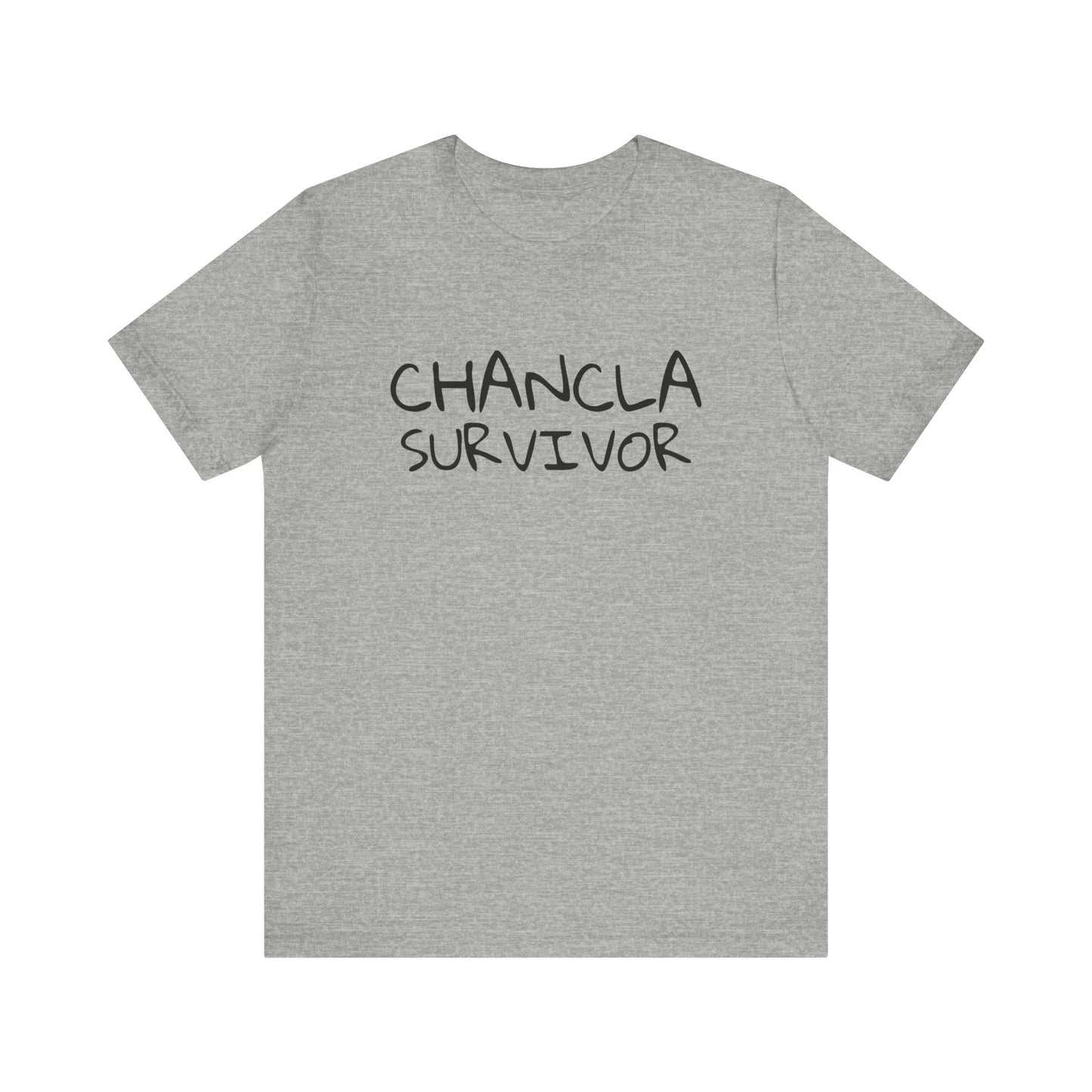 Chancla Survivor Unisex Jersey Short Sleeve Tee